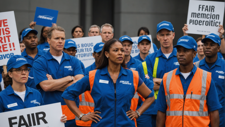 les travailleurs de l'usine boeing expriment leur mécontentement en rejetant la dernière offre de contrat, mettant en lumière les tensions croissantes autour des conditions de travail et des rémunérations dans l'industrie aérospatiale.