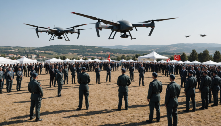 découvrez les dernières innovations du secteur aéronautique avec la présentation de deux drones révolutionnaires par des entreprises turques lors de l'exercice multinational efes. un showcase technologique impressionnant qui souligne l'expertise et l'ingéniosité de la turquie dans le domaine de la défense.