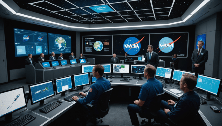 découvrez comment la nasa a sélectionné quatre entreprises pour offrir des services de communication commerciaux, marquant une nouvelle ère de collaboration dans l'exploration spatiale et l'innovation technologique.