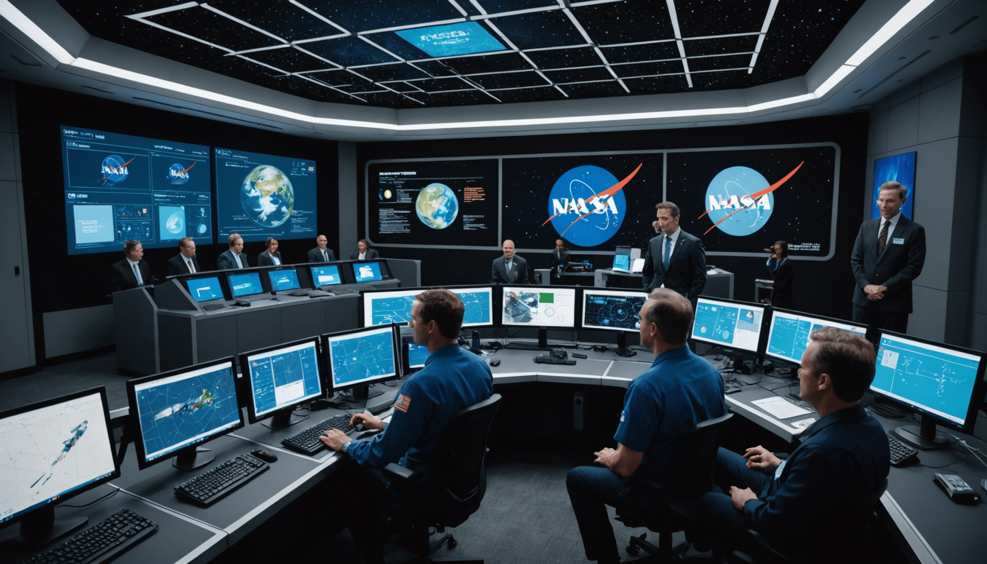 découvrez comment la nasa a sélectionné quatre entreprises pour offrir des services de communication commerciaux, marquant une nouvelle ère de collaboration dans l'exploration spatiale et l'innovation technologique.