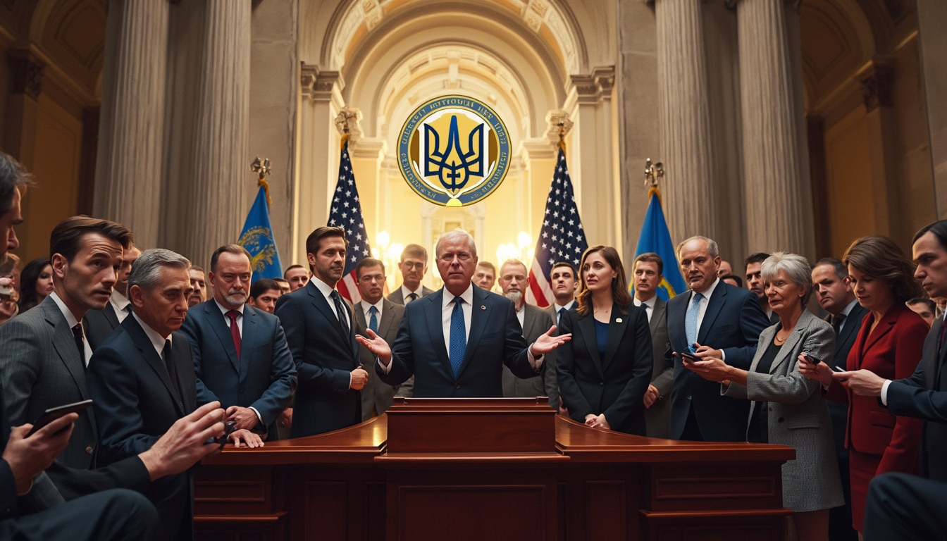 discover how the united states is intensifying their support for ukraine with a historic shipment of 3.75 billion dollars in aid. a crucial gesture that underscores american commitment to the stability and security of the region.