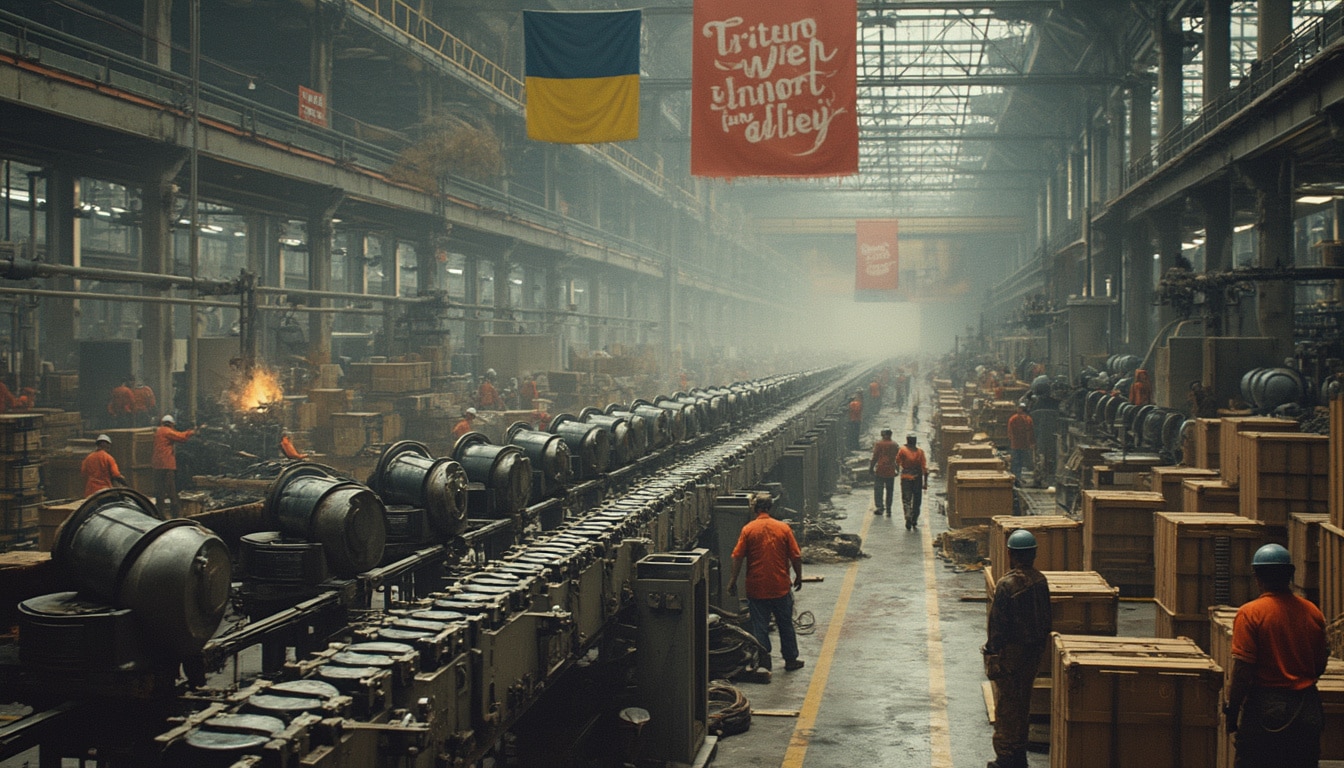 discover how a U.S. Army munitions factory is ramping up its artillery shell production to bolster military support for Ukraine, in response to growing security and defense challenges in the region.