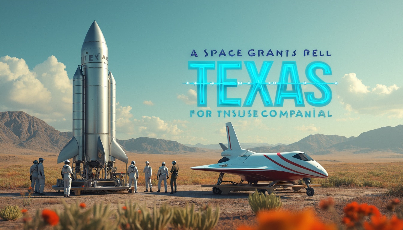 découvrez comment le texas soutient l'innovation spatiale en octroyant des subventions à cinq entreprises émergentes. plongez dans l'univers des technologies spatiales et les initiatives du texas pour stimuler l'économie locale.