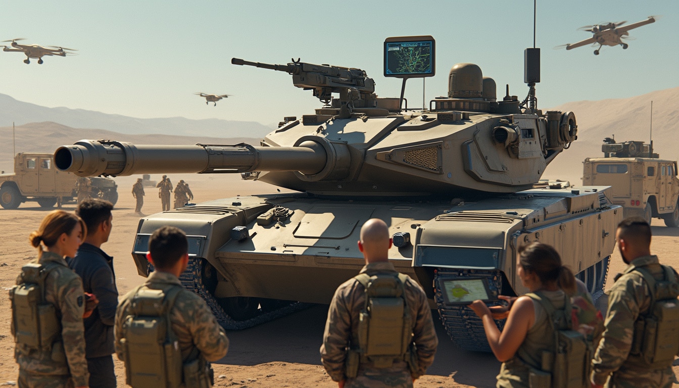 discover how military experts analyze the latest innovations in armored vehicles and communication systems during a unique experience. dive into the heart of the technologies shaping future battlefields.