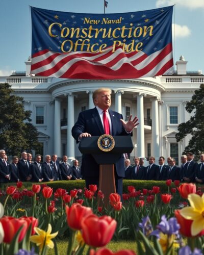 découvrez comment donald trump a annoncé la création d'un nouveau bureau de construction navale à la maison-blanche, une initiative qui promet de renforcer l'industrie maritime américaine et de stimuler l'économie. explorez les enjeux et les objectifs de ce projet ambitieux.