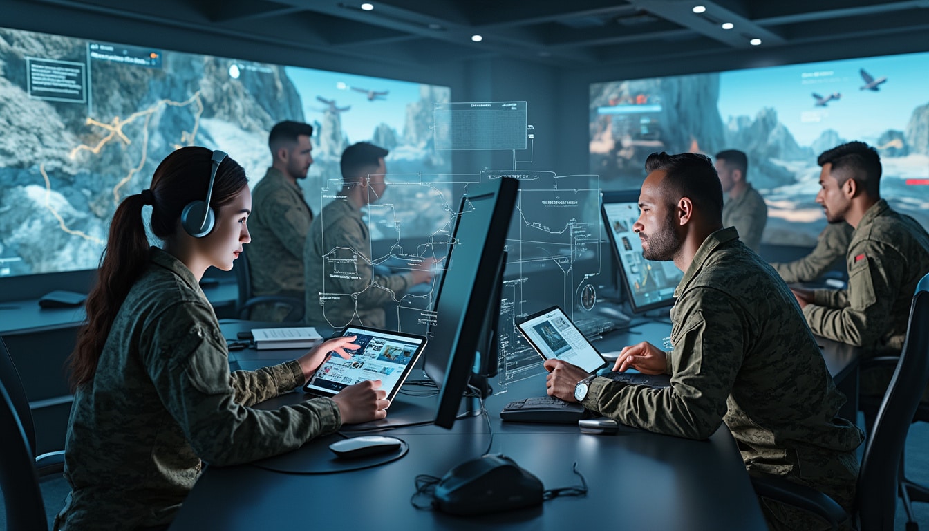 découvrez comment l'armée surmonte des défis variés grâce à sa fabrique de logiciels innovants. de la stratégie militaire à l'optimisation des opérations, explorez le rôle essentiel de la technologie dans la modernisation des forces armées.