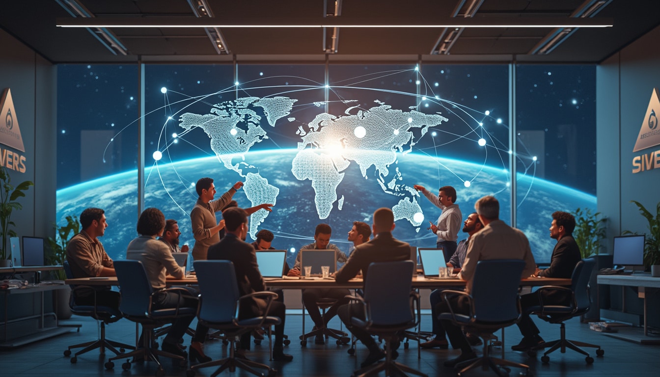 découvrez comment sivers semiconductors participe activement à l'initiative mondiale pour l'interopérabilité des réseaux de satellites, visant à améliorer la connectivité et l'efficacité des communications spatiales.